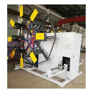 Equipamento automático para máquina de enrolamento de tubos de plástico HDPE LDPE PE de estação dupla