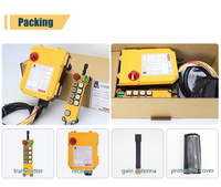 F24-8D Transmisor y Receptor de Control Remoto Inalámbrico de Larga Distancia, Impermeable, de Doble Velocidad y 8 Botones para Plataforma Elevadora Trasera