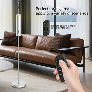 Dazhi 120ml Hotel Lobby Floor Standing Aroma <b>Diffuser</b> Cold Air Nebulizer <b>with</b> 7 Colors <b>LED</b> Night <b>Light</b> App Control - Product Image 4