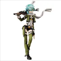 Action Figure PVC Tokoh Aksi Koleksi Model, Tokoh Aksi Aquamarine Sword Art Online SAO S.A.O Gun Gale Online GGO Shinon Sinon