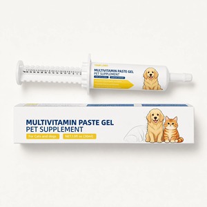 Pâte <span class=keywords><strong>multivitaminée</strong></span> en gros pour animaux de compagnie, 30 ml, pour chiens et chats, minéraux essentiels, vitamines, bien-être quotidien, santé immunitaire - Product Image 1