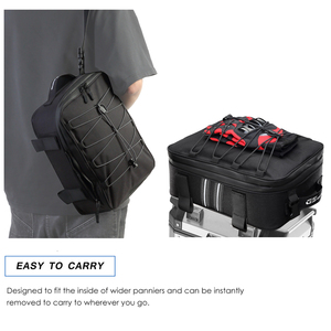 KOLMIO-LAM pour moto, sac à bagages supplémentaire pour moto, sacoche supérieure pour <span class=keywords><strong>BMW</strong></span> <span class=keywords><strong>R1200GS</strong></span> R1250GS ADV/LC, accessoires pour moto - Product Image 4