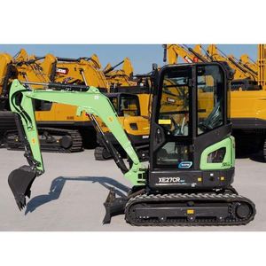 Nouvelle mini-excavatrice électrique XE27CREV, excavatrice hydraulique à émissions zéro pour les travaux urbains, de jardinage et agricoles - Product Image 4