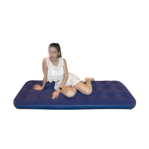 <span class=keywords><strong>Matelas</strong></span> Gonflable Individuel avec Pompe Électrique Intégrée – Lit d'Air Moderne en PVC Écologique Pliable pour un Sommeil Confortable à la Maison ou en Camping - Product Image 4