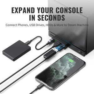 HUB Multiplataforma 4 en 1 Ultracompacto y Portátil, Compatible con Steam Machines/<span class=keywords><strong>PS5</strong></span>/PCs - Product Image 5