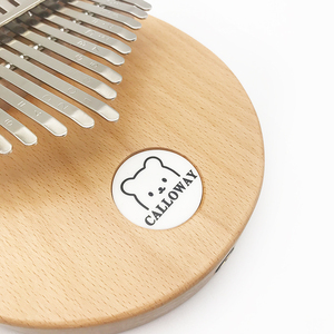 Điện Kalimba Phiên MINI Gấu 17 Phím EQ Kalimba Phiên Ngón Đàn Piano Gỗ Sồi Trống Bộ - Product Image 4