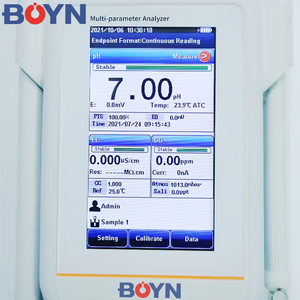 BOYN 휴대용 다중 파라미터 수질 분석기 PH/전도도 측정기 맞춤형 OEM 실험실 장비 - Product Image 4