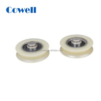 Rodillos para Puertas Corredizas de Precio de Fábrica, Rodillos con Rodamientos de POM/Nylon, Garantía de 5 Años, Marca Cowell, Diseño Moderno, Resistentes al Óxido, para Puertas y Ventanas