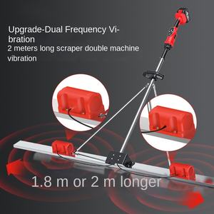 Grosir mesin konstruksi kapasitas besar penggaris perata beton besi tahan karat elektrik getaran Lithium Motor 1 tahun - Product Image 3