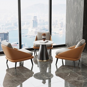 Fauteuil canapé pliable simple et léger de luxe pour le bureau Salon de beauté Hôtel Réunion d'affaires Combinaison de loisirs pour la chambre à coucher - Product Image 2