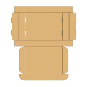 Envío Rápido, Caja de Cartón Corrugado Reciclado y Reciclable Ecológica con Logotipo Personalizado, Forma Personalizada para Embalaje de Comercio Electrónico - Product Image 2