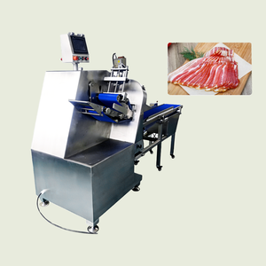 Fully Automatic Adjustable Cutting Thickness Quantitative Fresh Meat Slicer Machine for Slightly Frozen Meat Ham Bacon Vegetable - Product Image 4