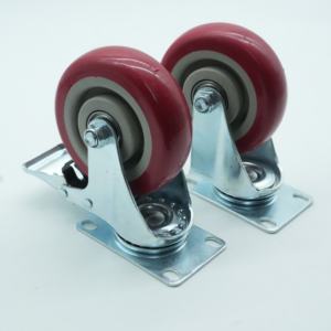 3,<span class=keywords><strong>5</strong></span>/4,<span class=keywords><strong>5</strong></span>/<span class=keywords><strong>5</strong></span>,<span class=keywords><strong>5</strong></span>-Zoll-PVC-Radrollen Schwenkbare obere Platte Gewindes tiel Rollen rollen Hochleistungs-Industrie rad rollen - Product Image 6