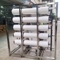 Système d'osmose inverse à double étage |   Système de filtration RO à 2 étapes |   Eau de haute pureté |   1000L/heure |   Membrane RO pour pompe |   pour