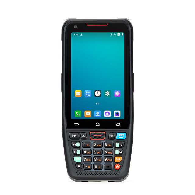 Hand Terminal Rugged PDA Android 10 GMS Barcode Scanner 4 Inch Screen 3+32GB 5000mAh Battery GPS 1D/2D/QR Inventory Scanner