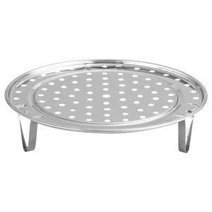 Bandeja de vapor de acero inoxidable con patas, apilable de 4 niveles, para cocinar pan y bollos al vapor, uso doméstico en la cocina. - Product Image 5