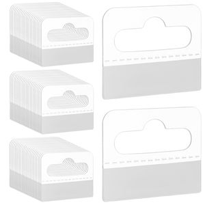 Eco-friendly PET Recyclable Hang Tabs hook Clear <b>Plastic</b> Hooks for Sustainable Retail Packaging - Product Image 2