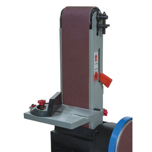 Ponceuse à bande verticale Fervi 0523, outil professionnel électrique pour le travail du bois - Product Image 1