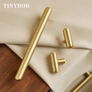 Tùy Biến Bắc Âu Đơn Giản Rắn Brass Vàng Vòng Đồ Nội Thất Tủ Xử Lý Và Knobs Kéo Cho Đồ Nội Thất Phần Cứng <span class=keywords><strong>DC</strong></span>-3168 - Product Image 3