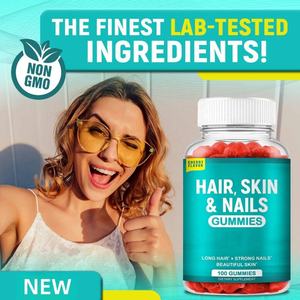 ราคาขายส่งปี 2026 ผลิตภัณฑ์เสริมอาหารแบบกัมมี่สำหรับผม ผิว เล็บ ยี่ห้อ Nature's <span class=keywords><strong>Bounty</strong></span> ปราศจากสาร GMO คุณภาพดีที่สุด - Product Image 4