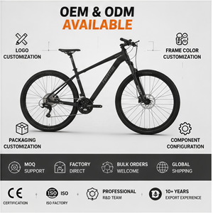 Bicicletta MTB con Telaio in Lega di Alluminio, 24 Velocità Shimano, <span class=keywords><strong>Bici</strong></span> da Montagna Leggera <span class=keywords><strong>per</strong></span> <span class=keywords><strong>Adulti</strong></span>, <span class=keywords><strong>per</strong></span> Ciclismo all'Aperto e Pendolarismo Quotidiano - Product Image 6