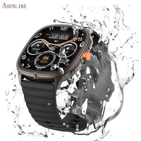 HK73 montre intelligente 1.73 pouces écran AMOLED BT appelant NFC surveillance de la santé sport montre intelligente pour hommes femmes