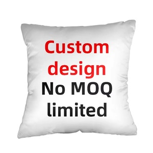 Funda de Cojín Personalizada, Funda de Almohada Cuadrada <span class=keywords><strong>con</strong></span> Logotipo Personalizado, Fundas de Cojín <span class=keywords><strong>con</strong></span> Foto, Texto, Imagen, Nombre - Product Image 1