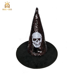 2020 adultos accesorio <span class=keywords><strong>sombrero</strong></span> decoraciones <span class=keywords><strong>de</strong></span> Halloween negro <span class=keywords><strong>de</strong></span> Halloween <span class=keywords><strong>sombrero</strong></span> <span class=keywords><strong>de</strong></span> <span class=keywords><strong>bruja</strong></span> - Product Image 2