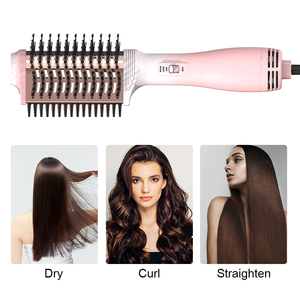 Brosse à air chaud double face 2 en 1 Ulelay, sèche-<span class=keywords><strong>cheveux</strong></span>, styler, volumateur, ions négatifs, température réglable, anti-frisottis, outil de coiffage - Product Image 3