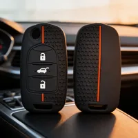 Étui de clé de voiture en silicone Chevrolet N400 Tornado Glory V Baojun 510/560/630/730 EV, résistant aux rayures, léger, housse de télécommande
