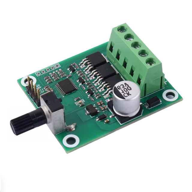 DC Brushless Motor Drive Control Module for Hard Drive Fan Small 2-5S Speed Controller 24V