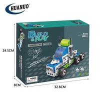 Jouets éducatifs pour enfants 188 pièces 18 en 1 construction ingénierie modèle construction jouet kit de tige