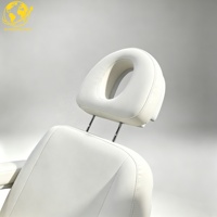 Lit de beauté électrique inclinable moderne à 3 moteurs, design pliable, cadre en acier inoxydable, pour soins du visage, tatouage, cils, spa, marque XS