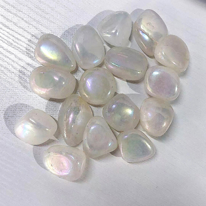 High Quality <b>Crystal</b> Tumbled Stone Aura Rose Quartz Tumbles for Home Decoration - Product Image 4