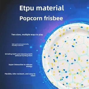 Disco Volador ETPU Ecológico y Moderno, Resistente a Mordeduras, para Perros, Juguete de Entrenamiento Interactivo para Exteriores, Ligero y Flotante - Product Image 4