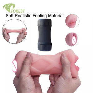 TT-포레스트 남성용 자위기구 이중 사용 수동 에어플레인 컵 현실감 있는 느낌 섹시툴 에어플레인 컵 섹시토이 남성용 자위기구 - Product Image 6