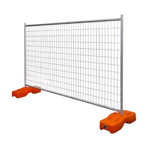 Clips de fixation de haute qualité pour clôture temporaire mobile en treillis métallique, faciles à assembler, pour espaces extérieurs, faible entretien, cadre en PVC et métal, Australie - Product Image 2