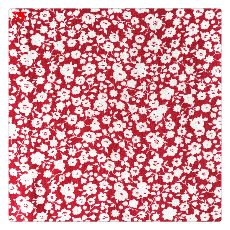 Тканевая ткань на заказ с цветочным принтом для женских рубашек и блузок Kahn Spun 100% вискоза