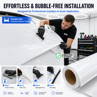 Rouleau de vinyle auto-adhésif éco-solvant à dos gris, film PVC imprimable pour covering de véhicule, personnalisable OEM pour publicité sur carrosserie