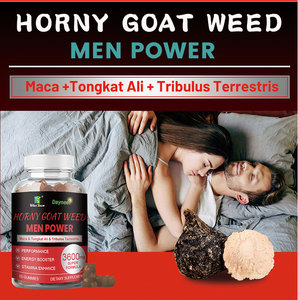 Gomitas de Hierba de Cabra en Celo para Potencia Masculina, Suplemento Vegano con Maca, Tongkat Ali y Tribulus, Aumenta la Energía, Alivia la Fatiga, OEM, ODM, Marca Privada - Product Image 6