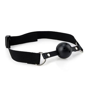 SM Mouth Ball Bondage Restraints Soft Ball Gag BDSM Adult Sexy Toys K9 Game - Product Image 4