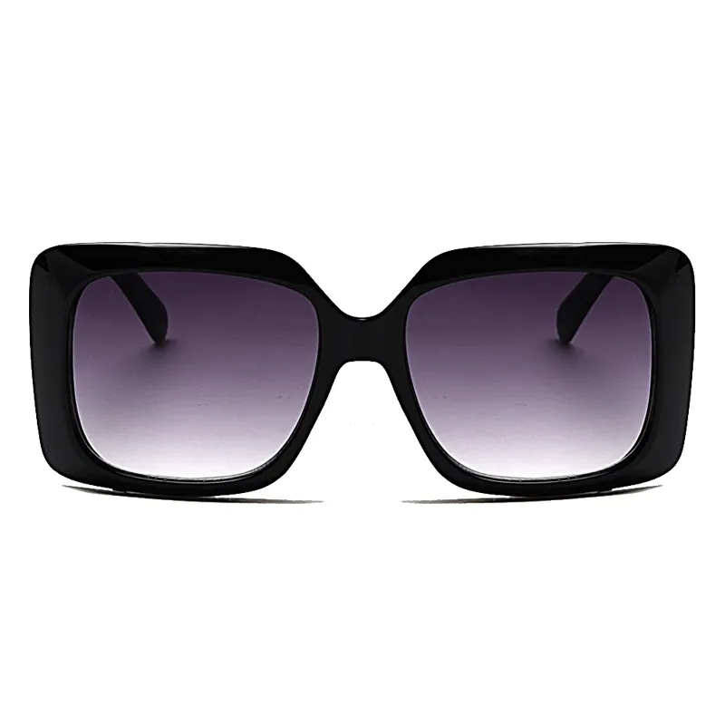 2021 New Trend Fashion Style Square Sonnenbrille Weiblich Big Frame Retro <span class=keywords><strong>Persönlichkeit</strong></span> Frauen Sonnenbrille
