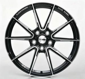 Rueda de Aluminio Australiana de Alta Gama de 10 Radios, 18x8, PCD 114.3, ET 35, Recubrimiento en Polvo Negro Gris, Neumático Modificado - Product Image 4