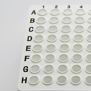 แผ่น <span class=keywords><strong>PCR</strong></span> 96อย่างดีขนาด0.1มล. และ0.2มล. ไม่มีกระโปรงและกระโปรงครึ่งตัวสำหรับการวิจัยทางชีวภาพและชีวเทค - Product Image 3