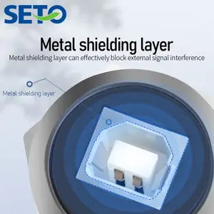 SETO C 22mm Metal Module 2.0 3.0usb Xlr Face Plate Socket Alloy Plate Wall Plate Socket Rj45 Connector