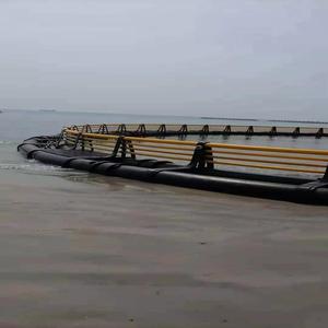 กระชังเลี้ยงปลา HDPE แบบวงกลมสำหรับการเพาะเลี้ยงสัตว์น้ำนอกชายฝั่ง กระชังปลาลอยน้ำสำหรับการเพาะพันธุ์ในทะเล - Product Image 6