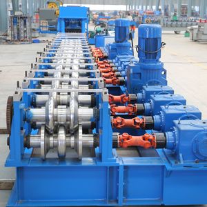 Otoyol Bariyeri Soğuk Haddelenme Şekillendirme Makinesi Bariyer Sacı Üretim Makinesi W Kiriş Yapı Malzemeleri - Product Image 2