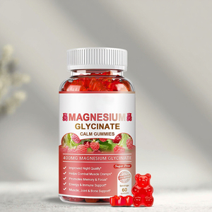 Hot Selling Magnesium Glycinate <strong>Calcium</strong> &amp; <strong>Vitamin</strong> <strong>D</strong> Gummy Candy 60-count Improve Memory &amp; Sleep Factory Stock - Product Image 6