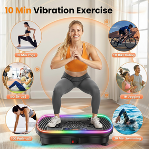 <span class=keywords><strong>Plateforme</strong></span> <span class=keywords><strong>vibrante</strong></span> <span class=keywords><strong>pour</strong></span> exercices corporels complets, masseur, équipement de <span class=keywords><strong>fitness</strong></span>, <span class=keywords><strong>plateforme</strong></span> <span class=keywords><strong>vibrante</strong></span> avec bande lumineuse LED colorée - Product Image 3