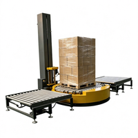 Machine d'emballage automatique de palettes ENAK avec film pré-étirable et capacité de charge de 2000 kg